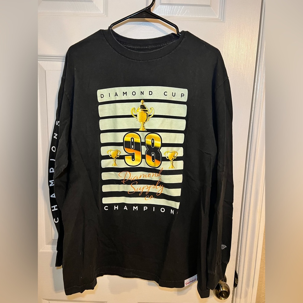 Diamond long sleeve tee
